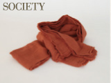 Society スカーフ（リネン素材）